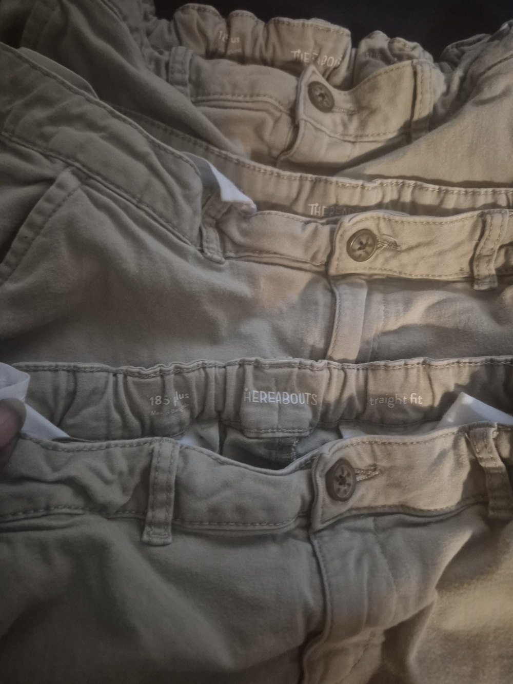 Thereabouts Straight Fit Khaki Pants Size 18.5 Plus